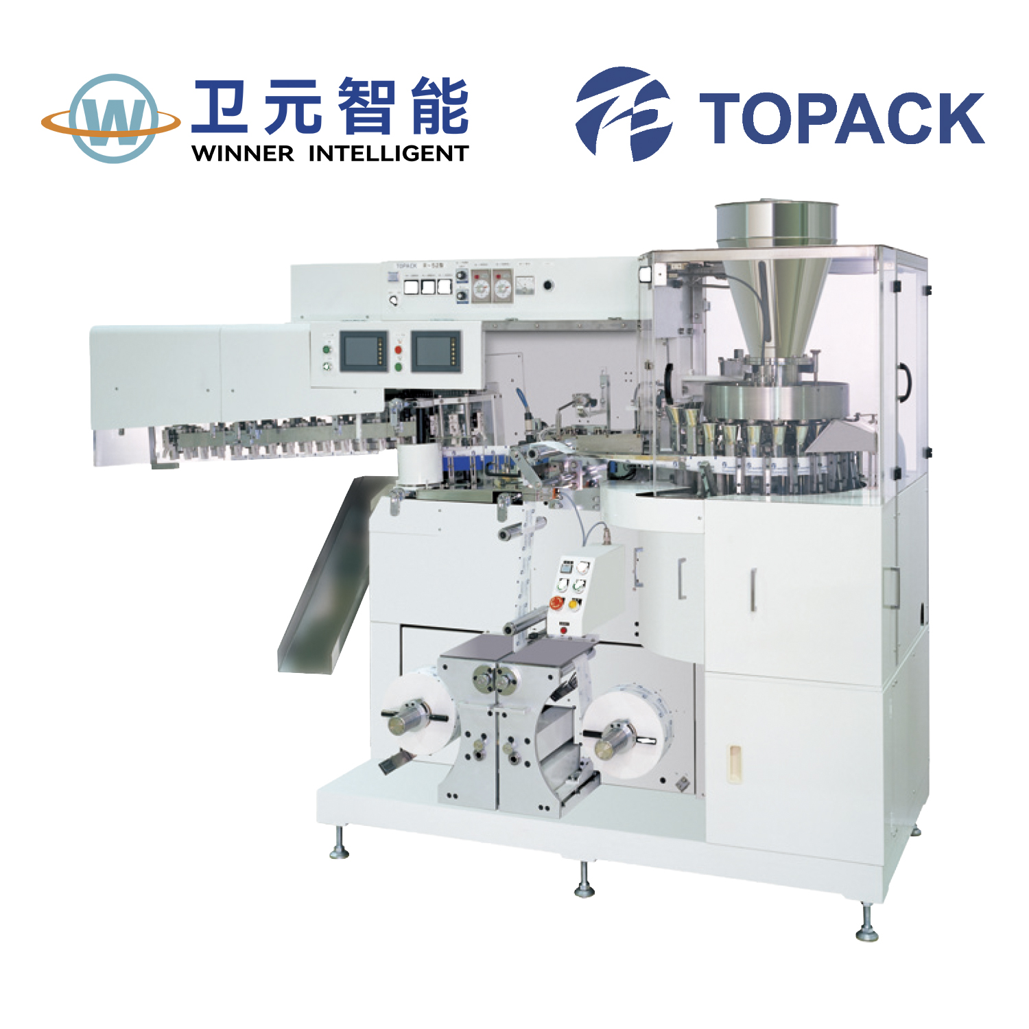 TOPACK超高速三边封/四边封制袋充填包装机